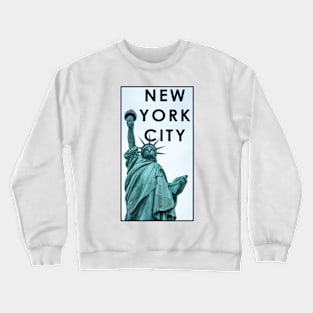 New York Sticker Crewneck Sweatshirt